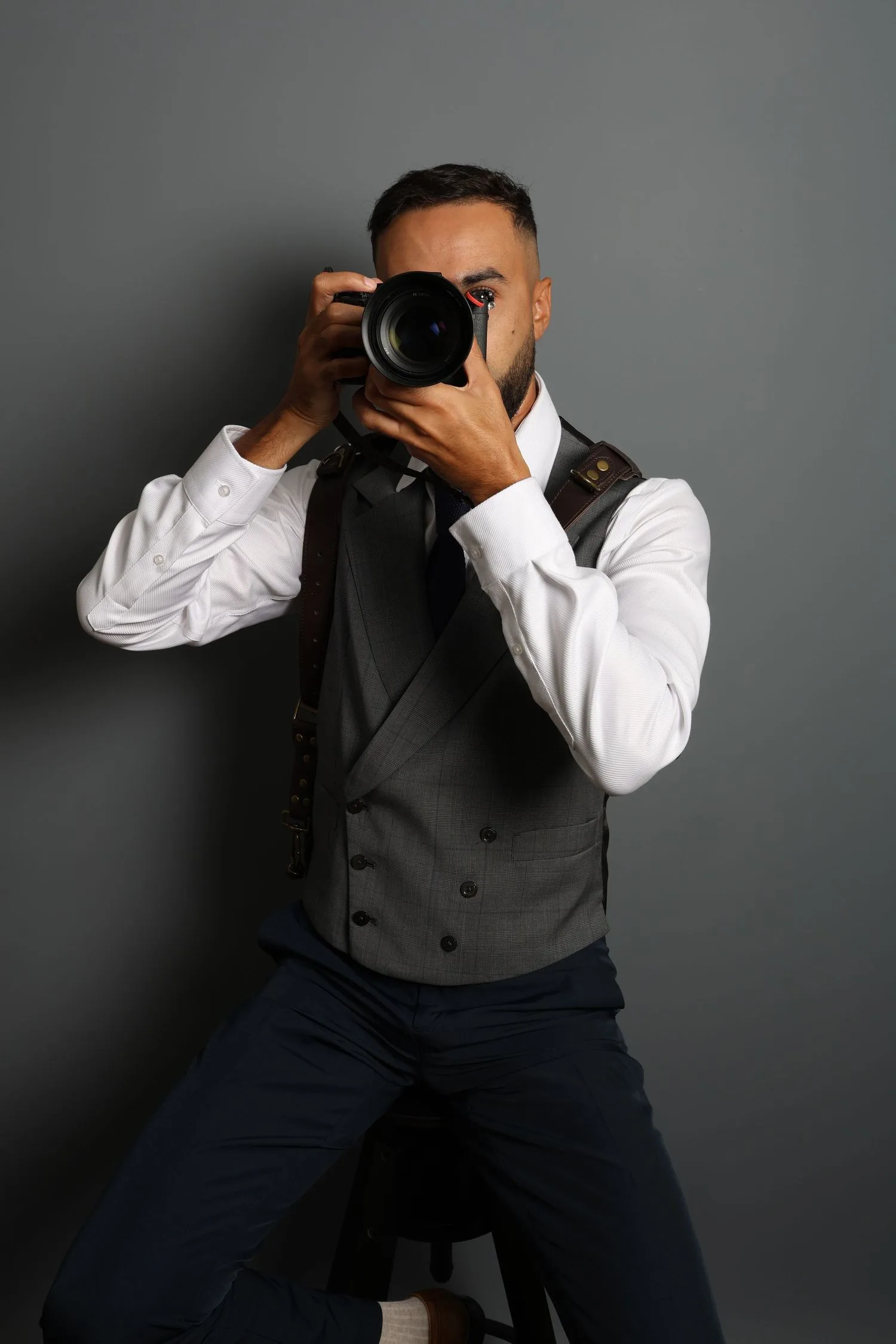 Malik Rahmouni, photographe, l’œil au viseur de son appareil